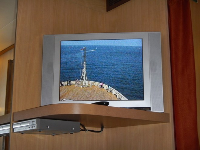 Without a window we could check out the webcam on our TV