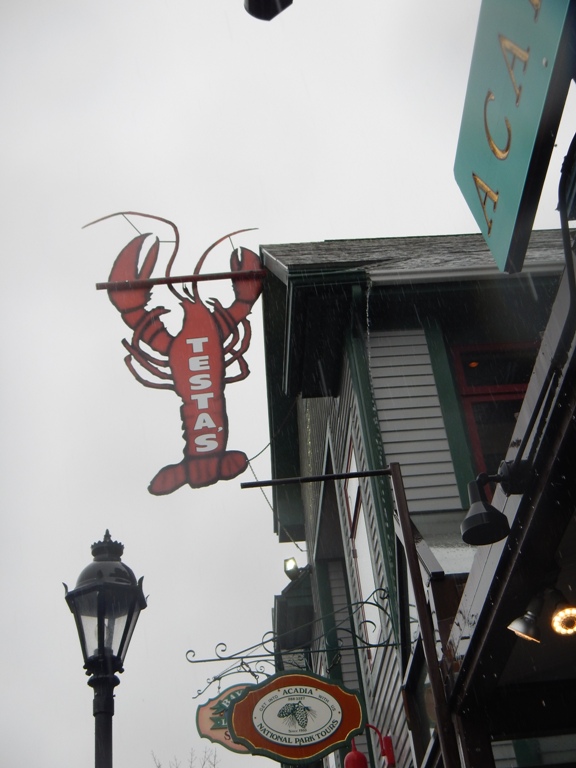 Bar Harbor's all about the lobster