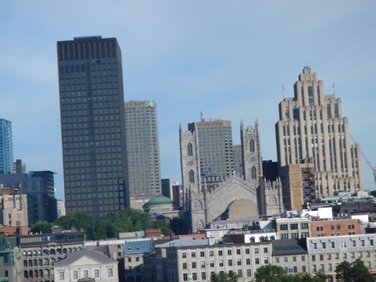 Pulling into Montreal