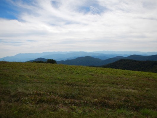 The view atop Bald Mountain